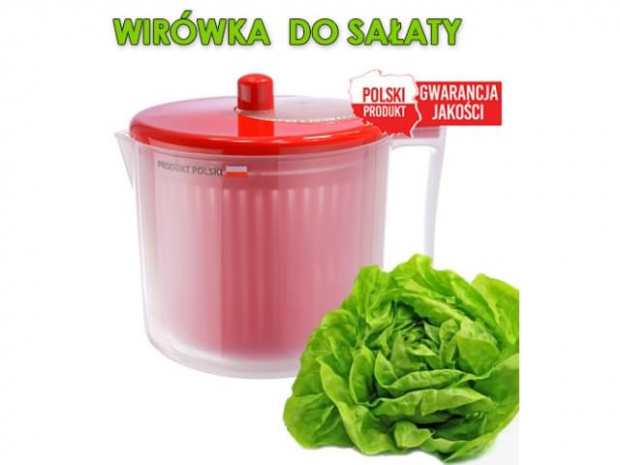 wirówka do osuszania sałaty