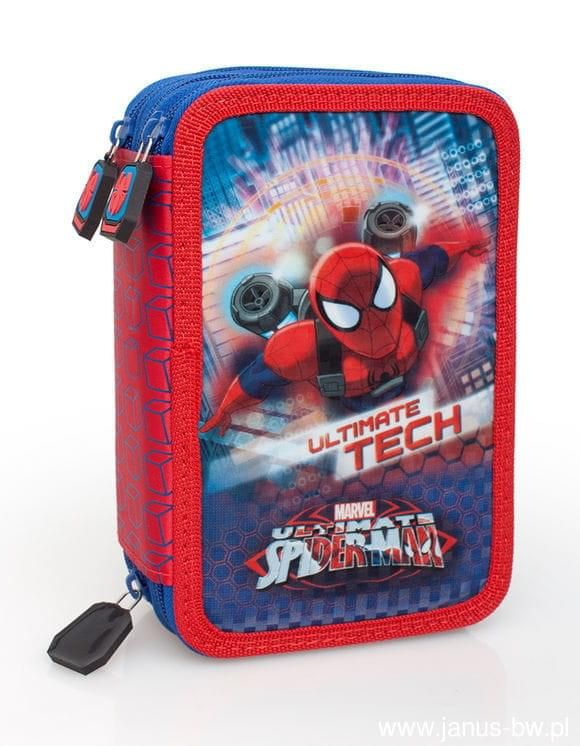 Plecak szkolny tornister 2 komory Spiderman 