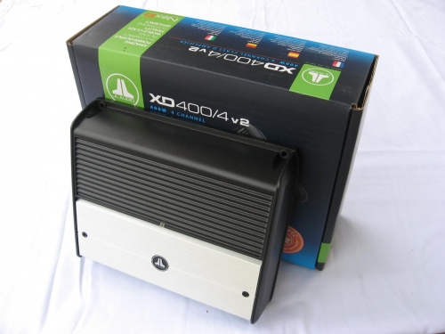 JL AUDIO XD400/4 v2 CLASS-D FULL-RANGE 4-CHANNEL, TOP QUALITY AND